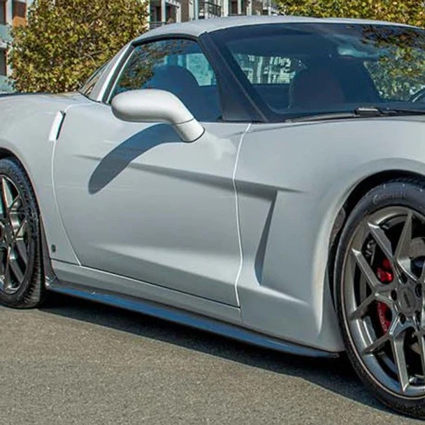 EOS Side Skirts, Carbon Fiber :: 2005-2013 C6 Corvette Base