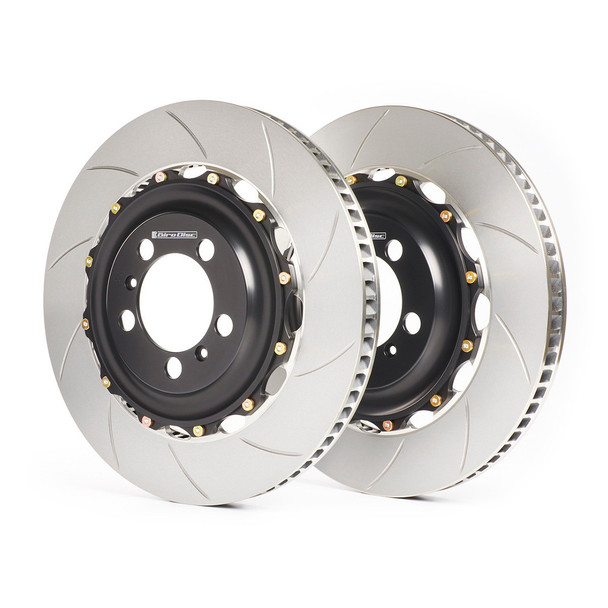 Girodisc 2pc Slotted Brake Rotors, Front :: 2023-2024 C8 Z06 Corvette w/Factory Iron Rotors