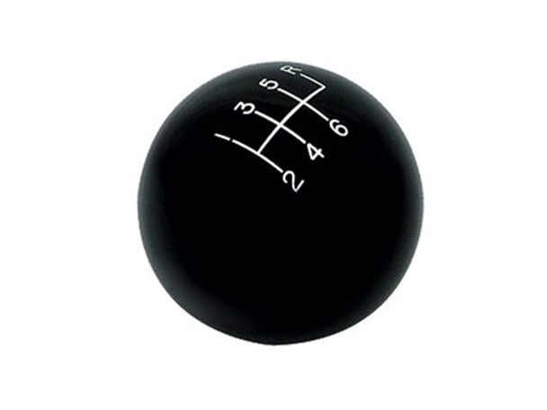 Hurst Shift Knob, Black 6-Speed -3/8 -16 Threads