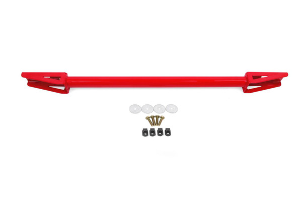 BMR K-Member Chassis Brace, Red :: 2015-2024 Ford Mustang