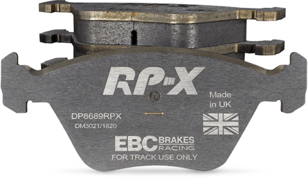 EBC Racing RP-X Front Brake Pads :: 2015-2023 Ford Mustang GT & Mach 1