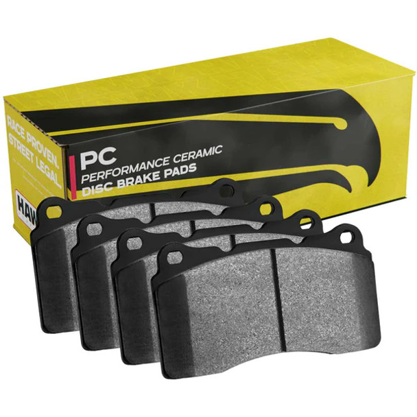 Hawk Performance Ceramic Rear Brake Pads :: 2015-2023 Ford Mustang