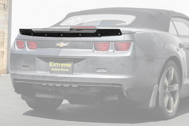 EOS Rear Spoiler Wickerbill Extension, Smoked :: 2010-2013 Camaro w/ Rear Decklid Spoiler