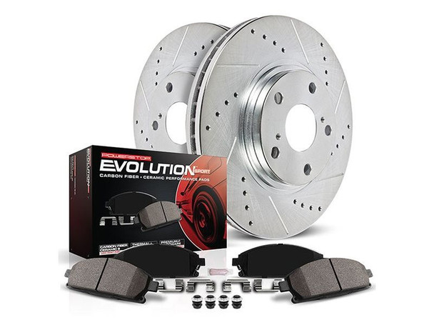 Powerstop Z23 Evolution Sport Rear Brake Upgrade Kit :: 2010-2015 Camaro SS & 2012-2024 Camaro ZL1
