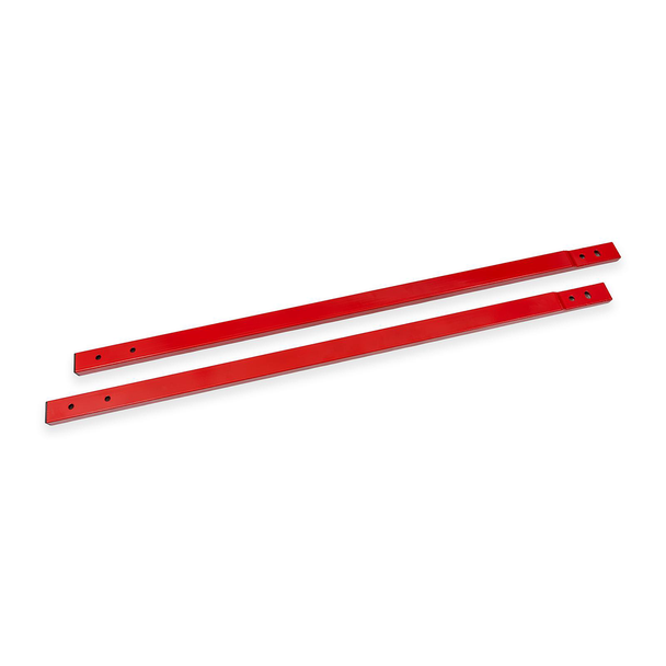 BMR Chassis Jacking Rails, Red :: 2024-2025 Ford Mustang