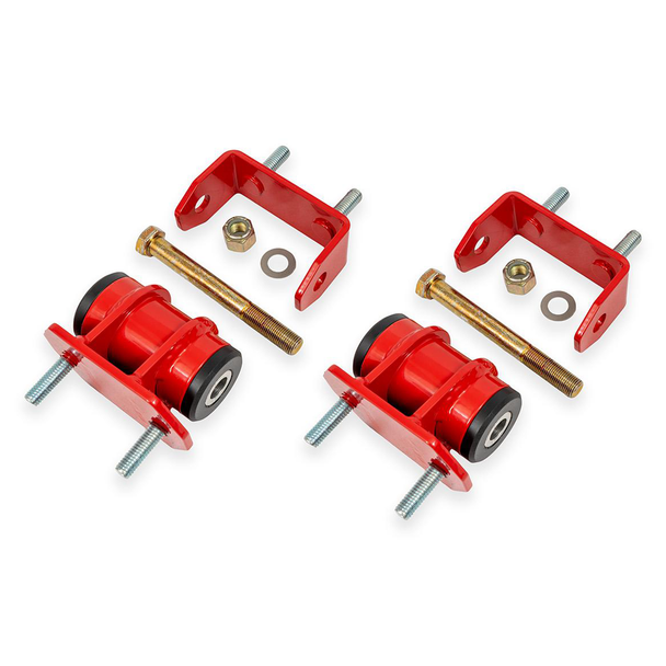 BMR Delrin Transmission/Differential Mount, Red :: 2005-2013 C6 Corvette