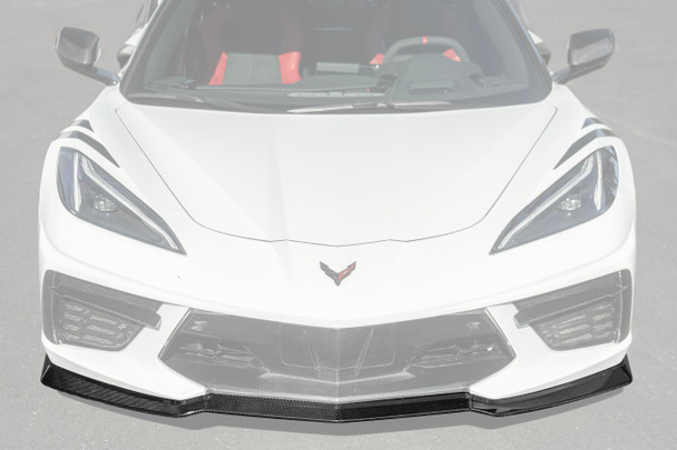 EOS Z06 Package Front Splitter, Carbon Fiber :: 2020-2025 Corvette Stingray & Z51