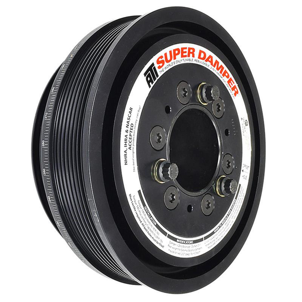 ATI Super Damper 15% OD Serpentine 8 Rib Harmonic Balancer :: 2015-2025 Ford Mustang GT & GT350