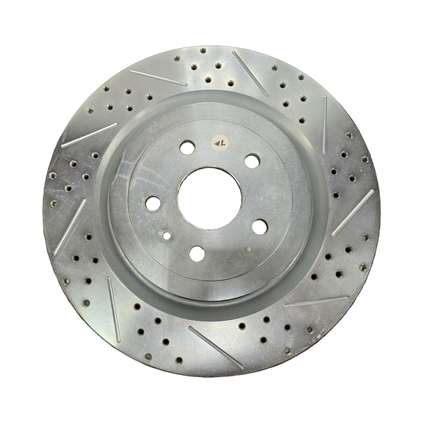 Baer Sport Drilled & Slotted Rear Driver Side Rotor :: 2010-2015 Camaro SS & SS/1LE