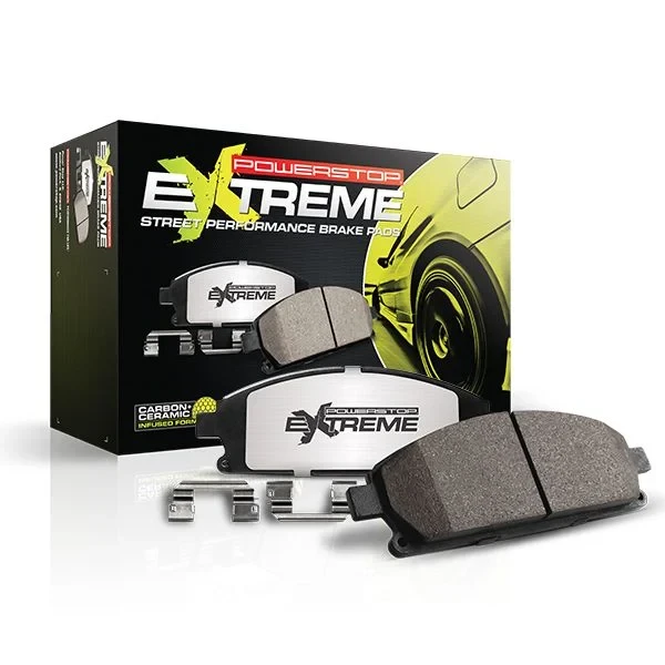 Powerstop Z26 Extreme Street Performance Carbon-Fiber Ceramic Rear Brake Pads :: 2023-2026 Corvette Z06