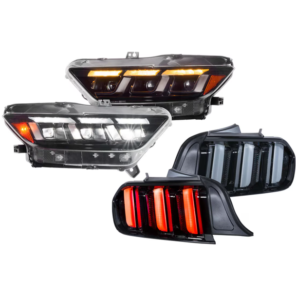 Morimoto XB LED Headlights, Gen 2 & XB LED Taillights :: 2015-2017 Ford Mustang & 2015-2022 Mustang GT350, GT500