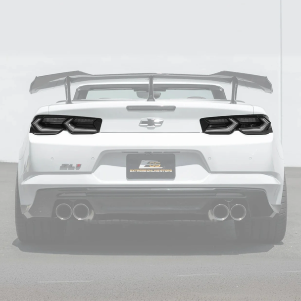 6th Gen Camaro C8 Style Sequential LED Rear Taillights, Clear Lens :: 2019-2024 Camaro