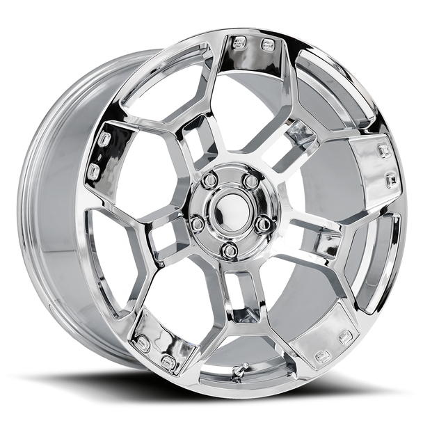 FR 701F  GT-D Replica Rear Wheel, Chrome, 19x11 +50 :: 2015-2026 Mustang