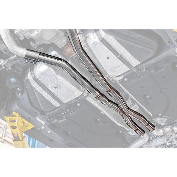 S650 Mustang 2.5" X-Pipe :: 2024-2026 Ford Mustang GT