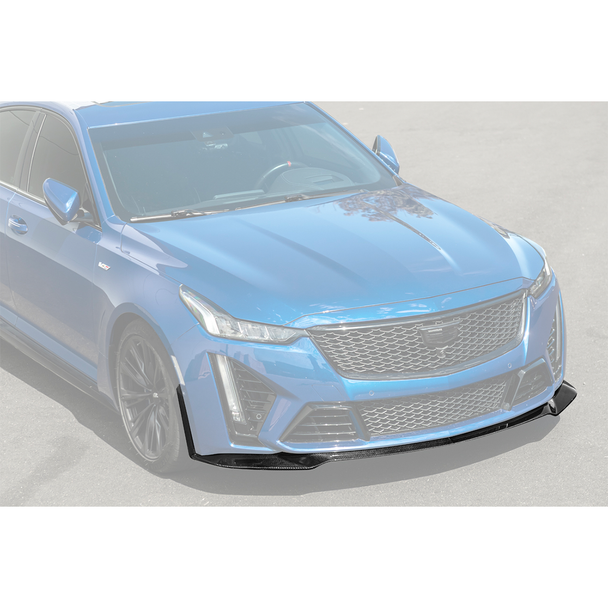 Cadillac CT5-V Front Splitter w/ Side Wheel Arch Trim, Carbon Fiber :: 2022-2024 Cadillac CT5-V Blackwing