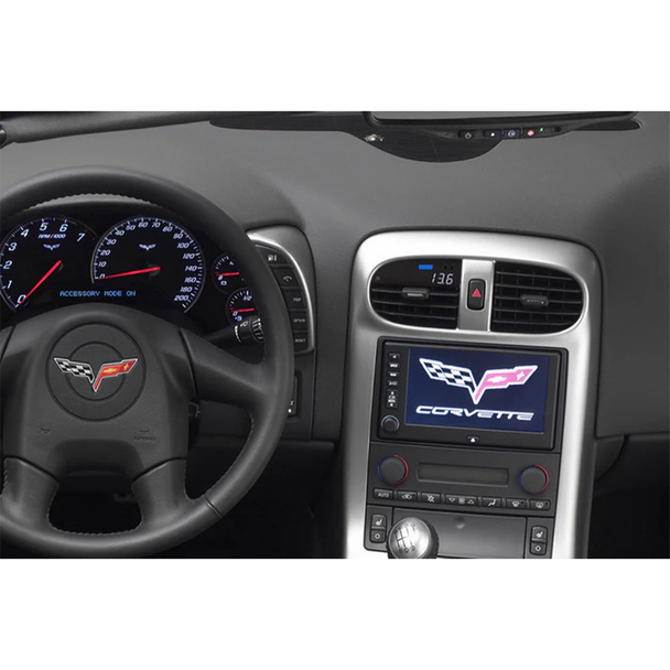 P3 Gauge - Chevrolet Corvette C6, Blue/White :: 2005-2013 C6 Corvette