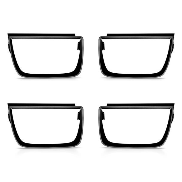 ANZO Taillight Bezels, Flat Black :: 2010-2013 Camaro