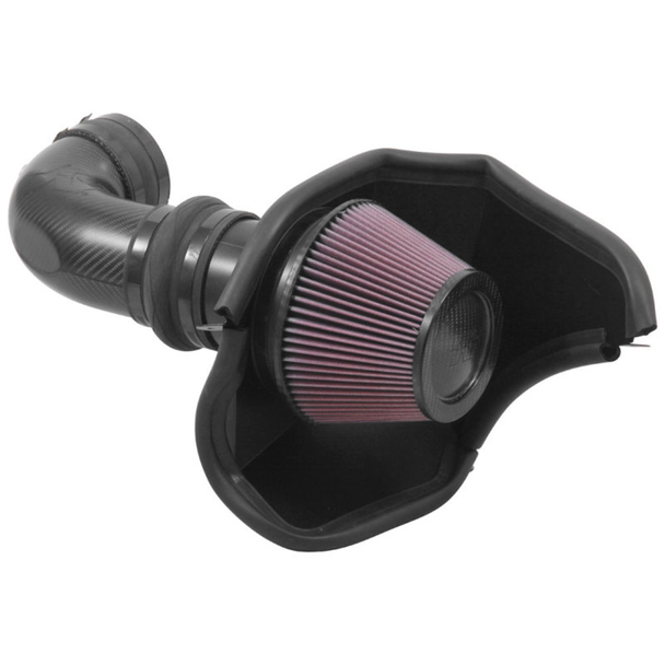 K&N Cold Air Intake System, Carbon Fiber Tube :: 2016-2019 Cadillac CTS-V