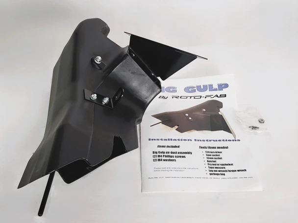 Roto-Fab Big Gulp Adjustable Air Duct :: 2012-2015 Camaro ZL1 - Open Box