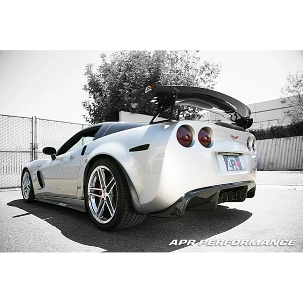 APR Rear Diffuser, Carbon Fiber :: 2005-2013 C6 Corvette w/ Factory Leaf Springs