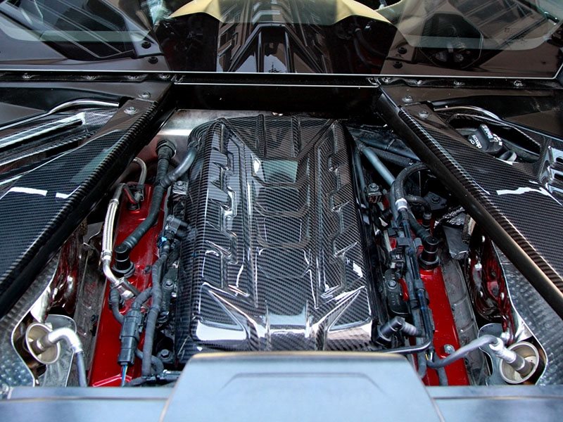 APR Engine Plenum Cover, Carbon Fiber