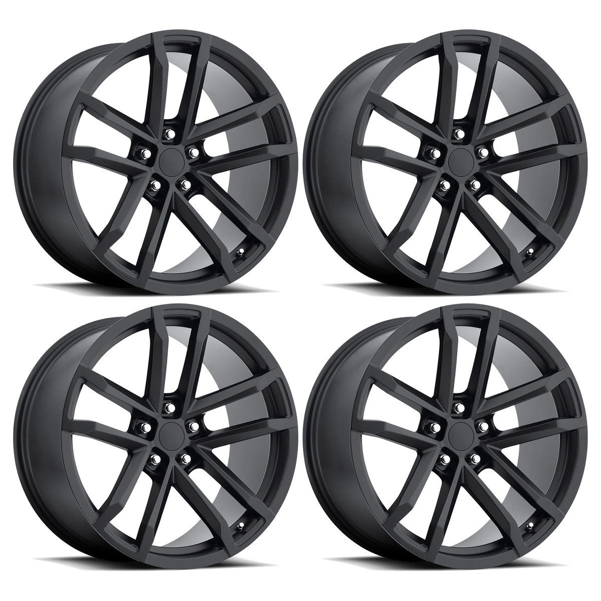 FR 41 ZL1 Replica Wheels, Satin Black, 20x10 & 20x11