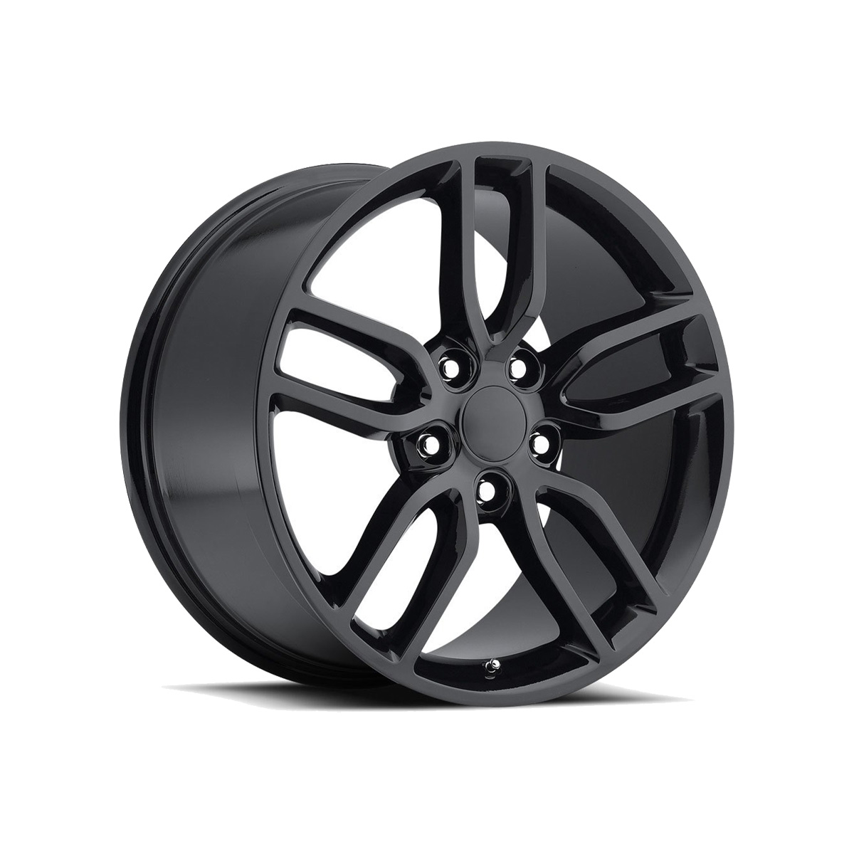 FR 26 Z51 Replica Wheel, Gloss Black, 19x8.5