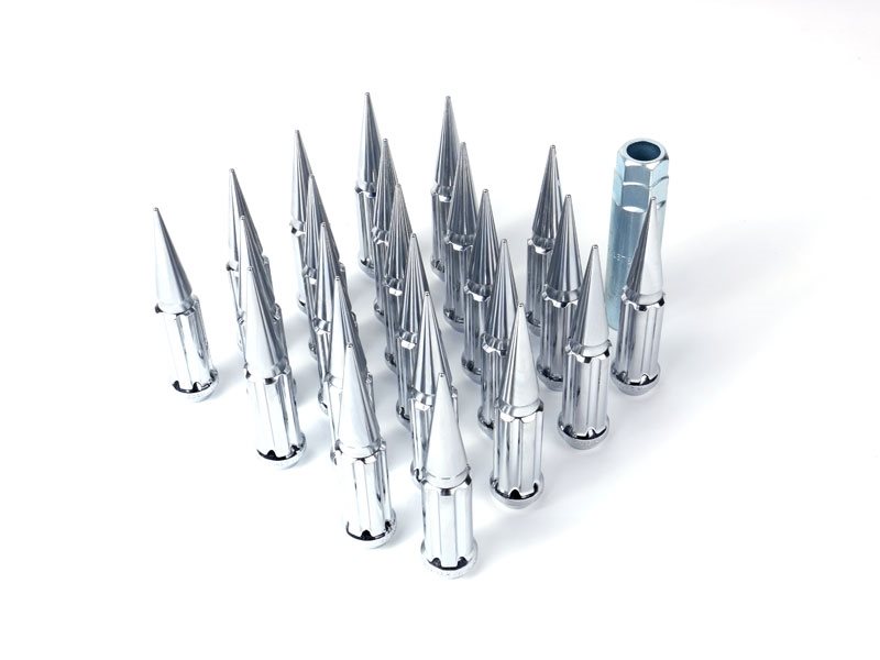 サル　クロッツ Gorilla Spike Lug Nuts, 14mm x 1.5, Black