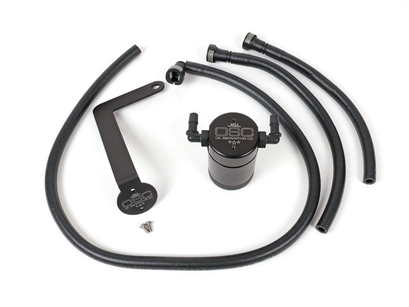 シルバラード＆トランスポート J&L OSC 3.0 Oil Separator, Black Anodized