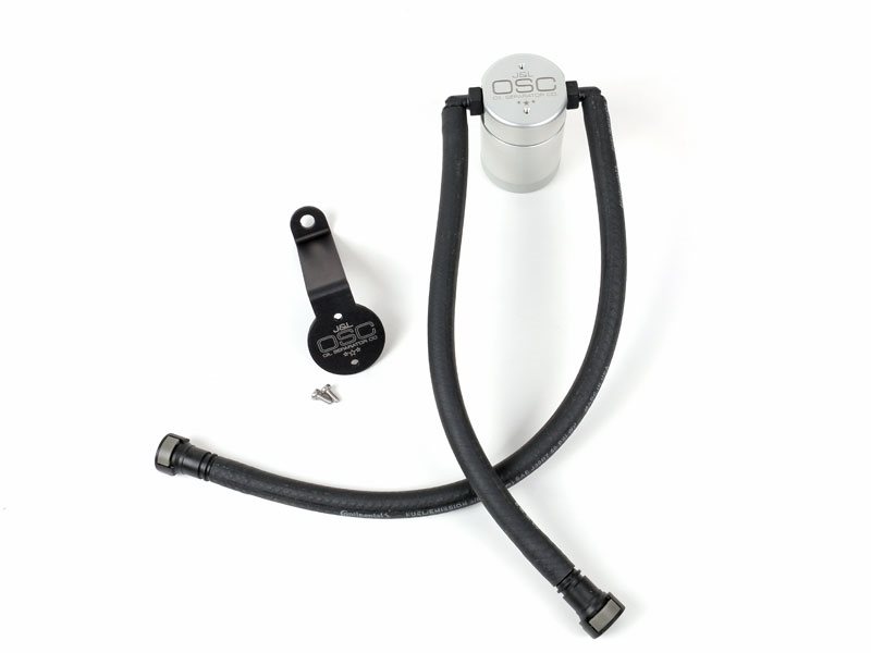 J&L OSC 3.0 Oil Separator, Clear/Satin Anodized