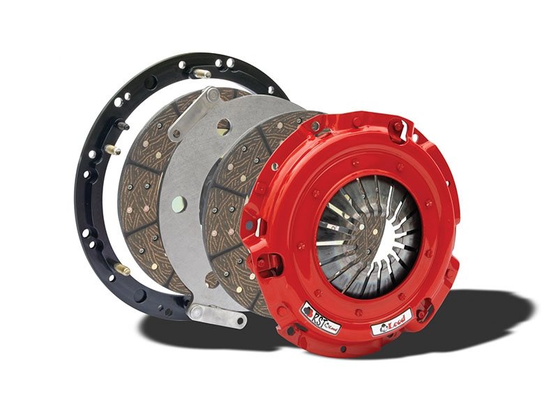 McLeod RXT 1200 Twin Disc Clutch w/Steel Flywheel, 1200 hp