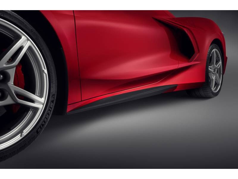 Chevrolet Side Rocker Panel Extensions, Black