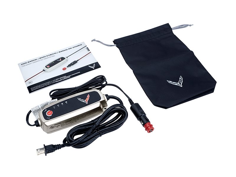 Chevrolet Battery Conditioner w/ Crossed Flag Logo
