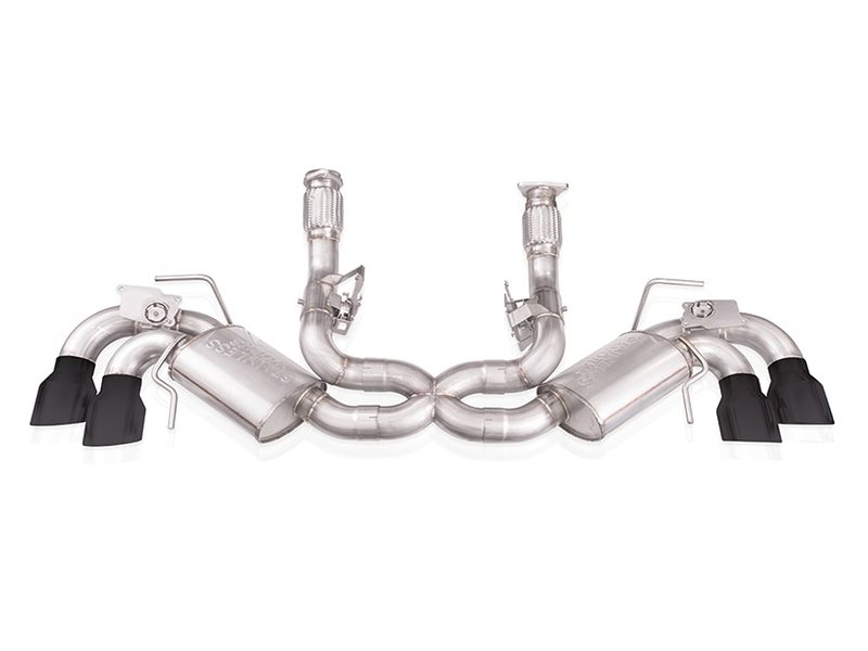 Stainless Works Legend Cat-Back Exhaust, Matte Black Tips
