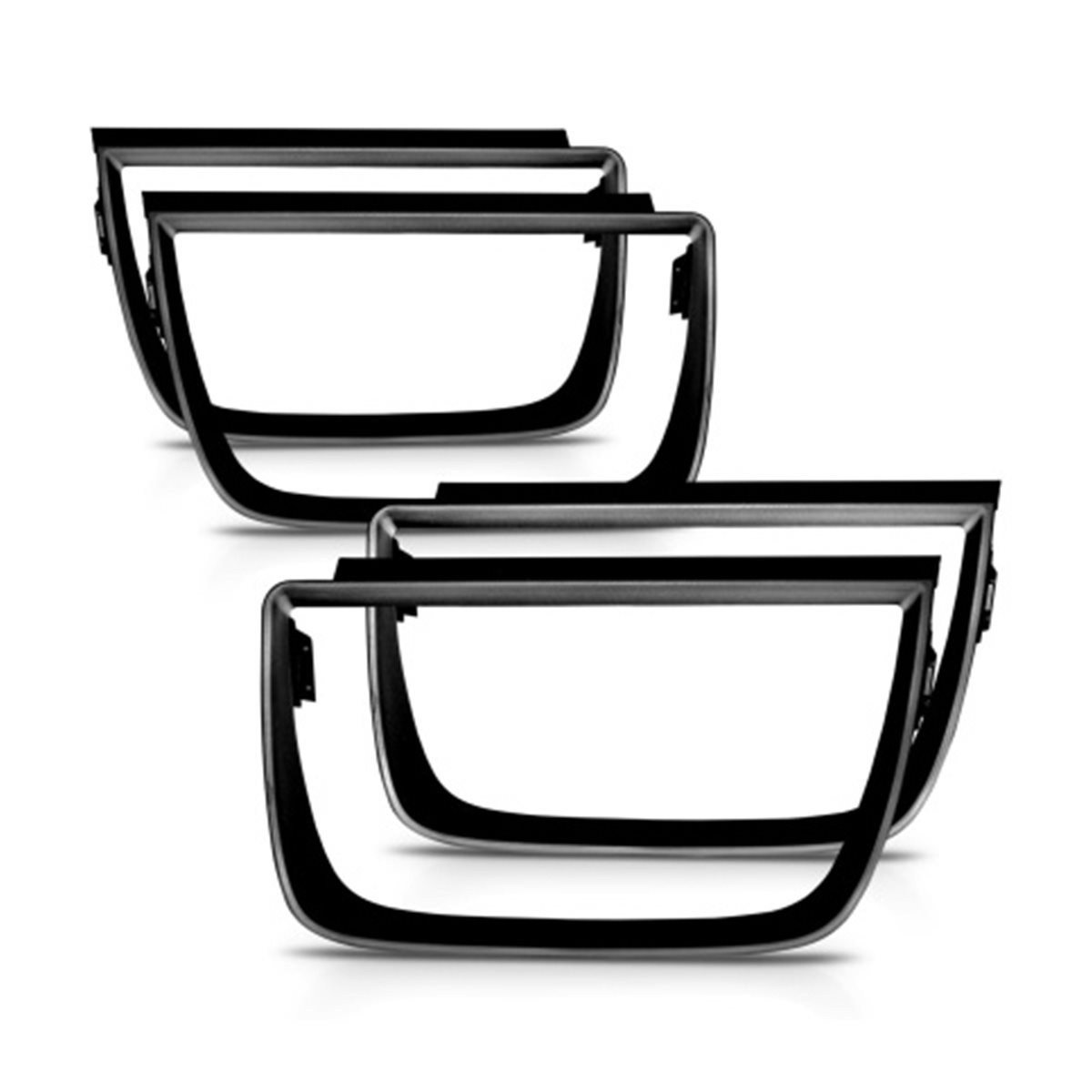 Black Tail Light Bezel Cover For Chevy Camaro 2010-2013 – Replacement Trim – Fits GM Part # 92199773, 92199774, 92212647, 92212648
