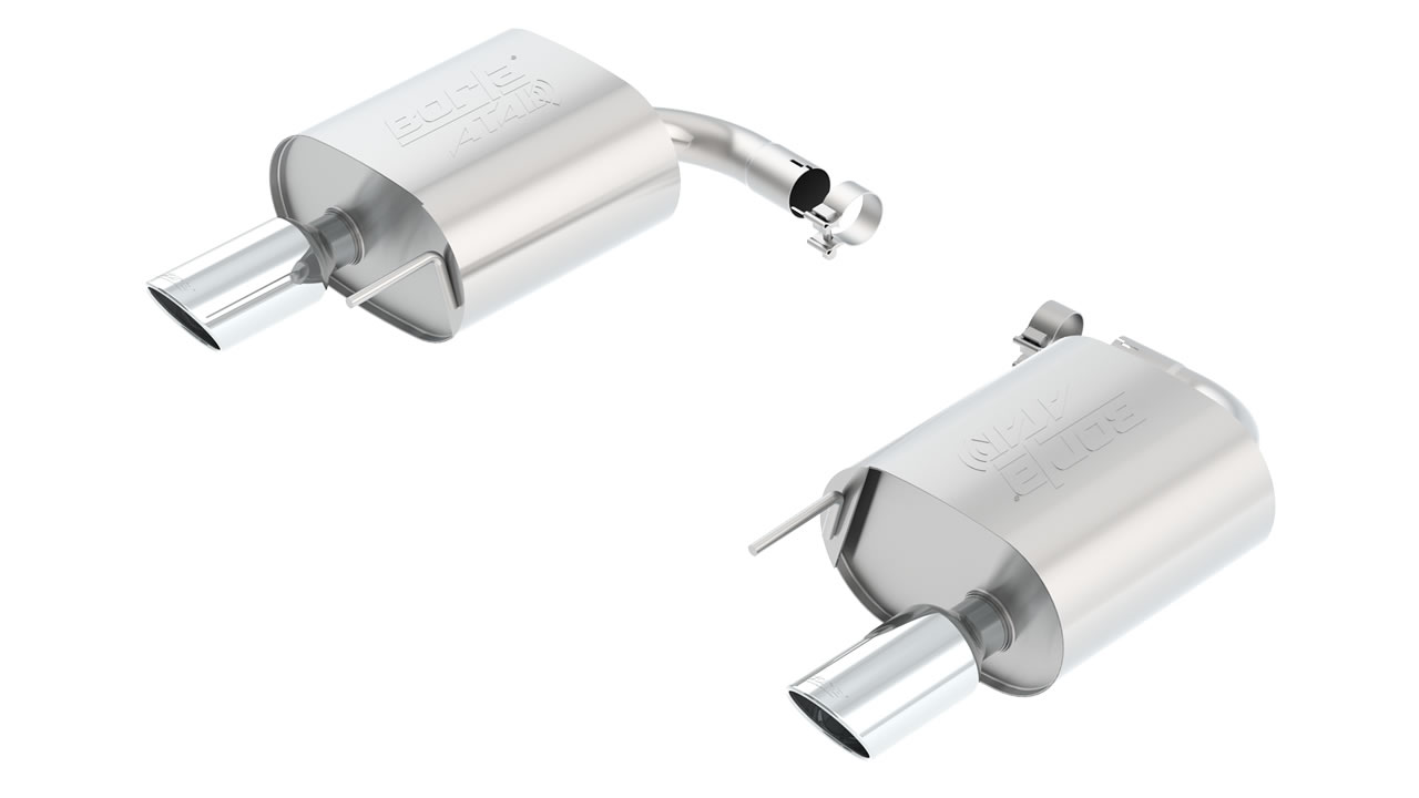 Borla ATAK Axle-Back Exhaust System 11890 w/ 4