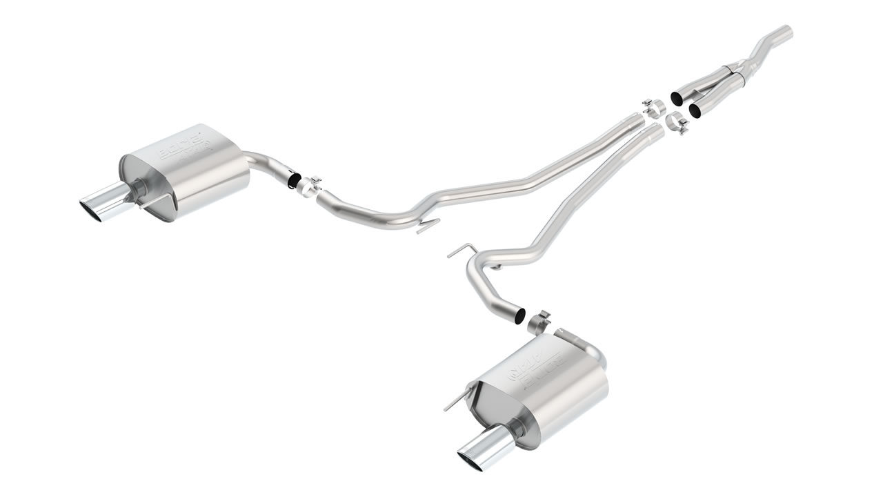 Borla ATAK Cat-Back Exhaust System 140585 w/ 4