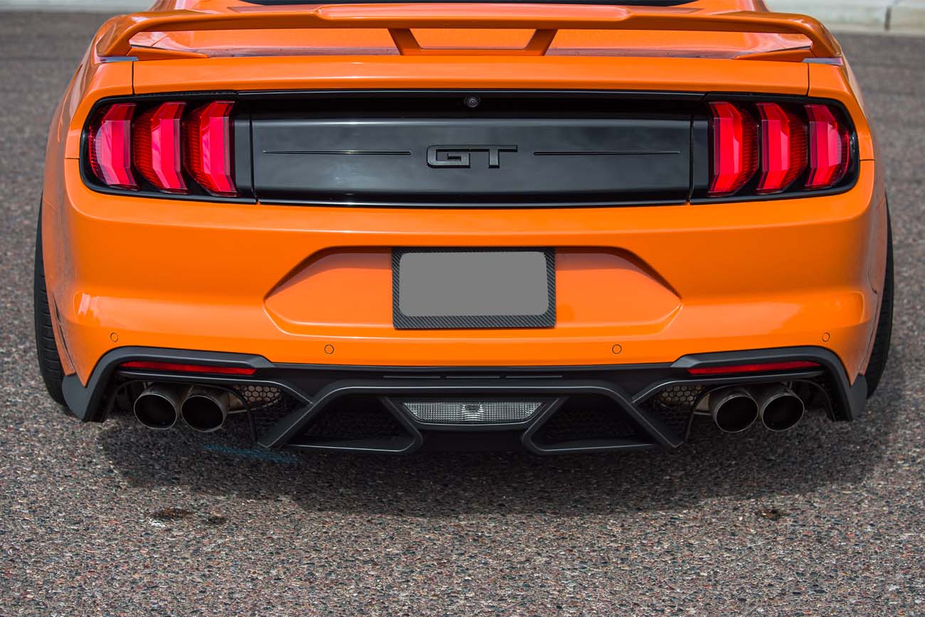 EOS GT500 Style Quad Tip Rear Bumper Diffuser Conversion Kit