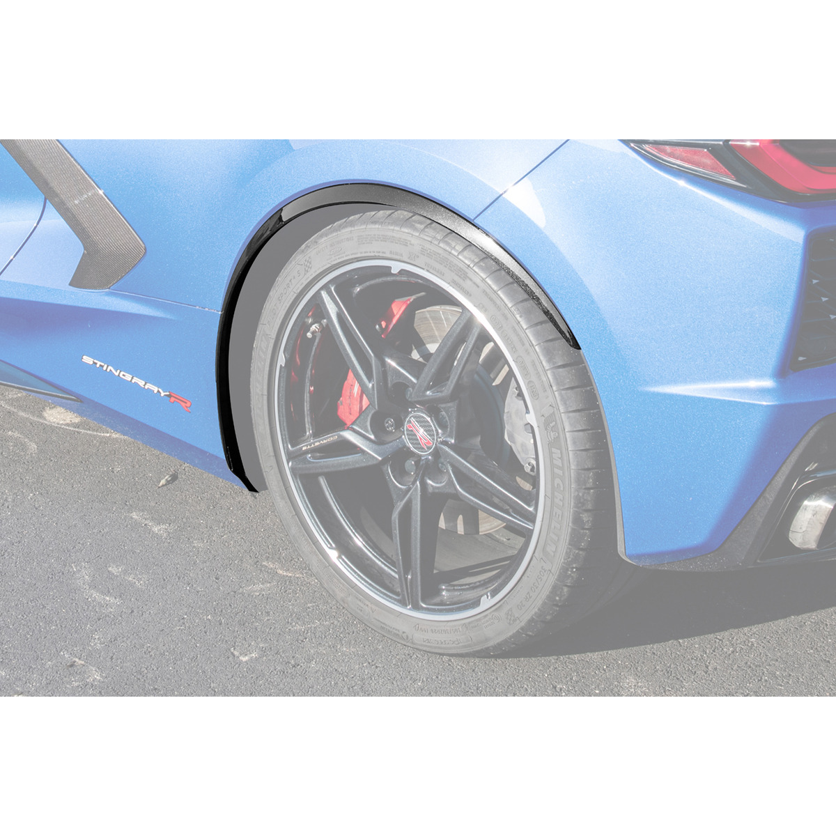 GW 10%OFF SALE｜アダチマリ スカルデザインプレート EOS Rear Side Wheel Fender, Carbon Flash Metallic