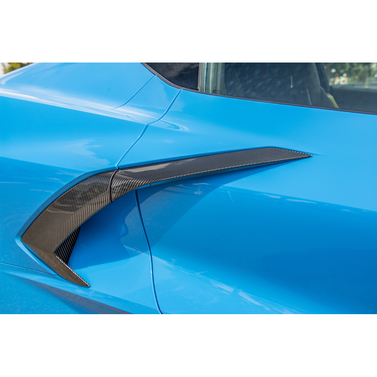 EOS Side Fender Vent Door Garnish, Carbon Fiber