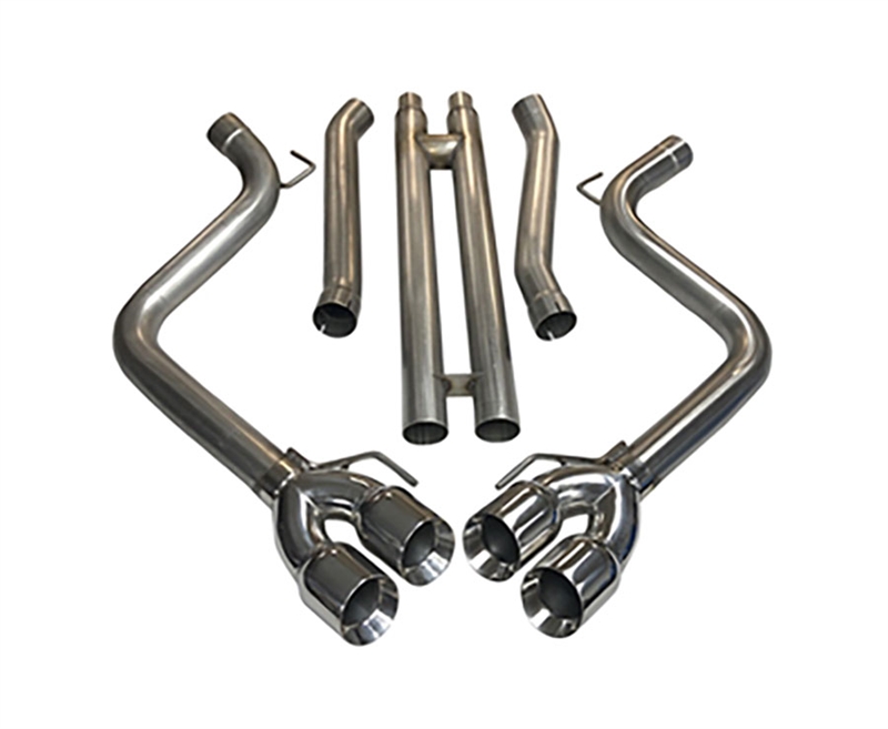 MRT Extreme Cat-Back 93U918, Quad 4 Inch Polished Tips