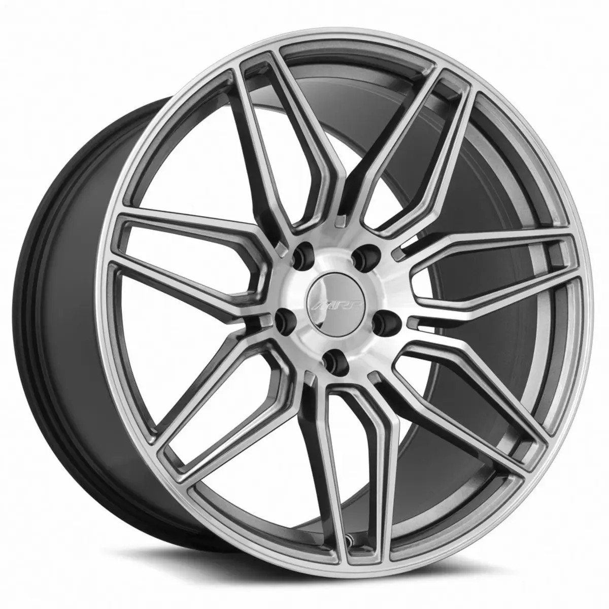 MRR M024 C8 Z06 Replica Rear Wheel, Gun Metal Machined, 20x11 +48