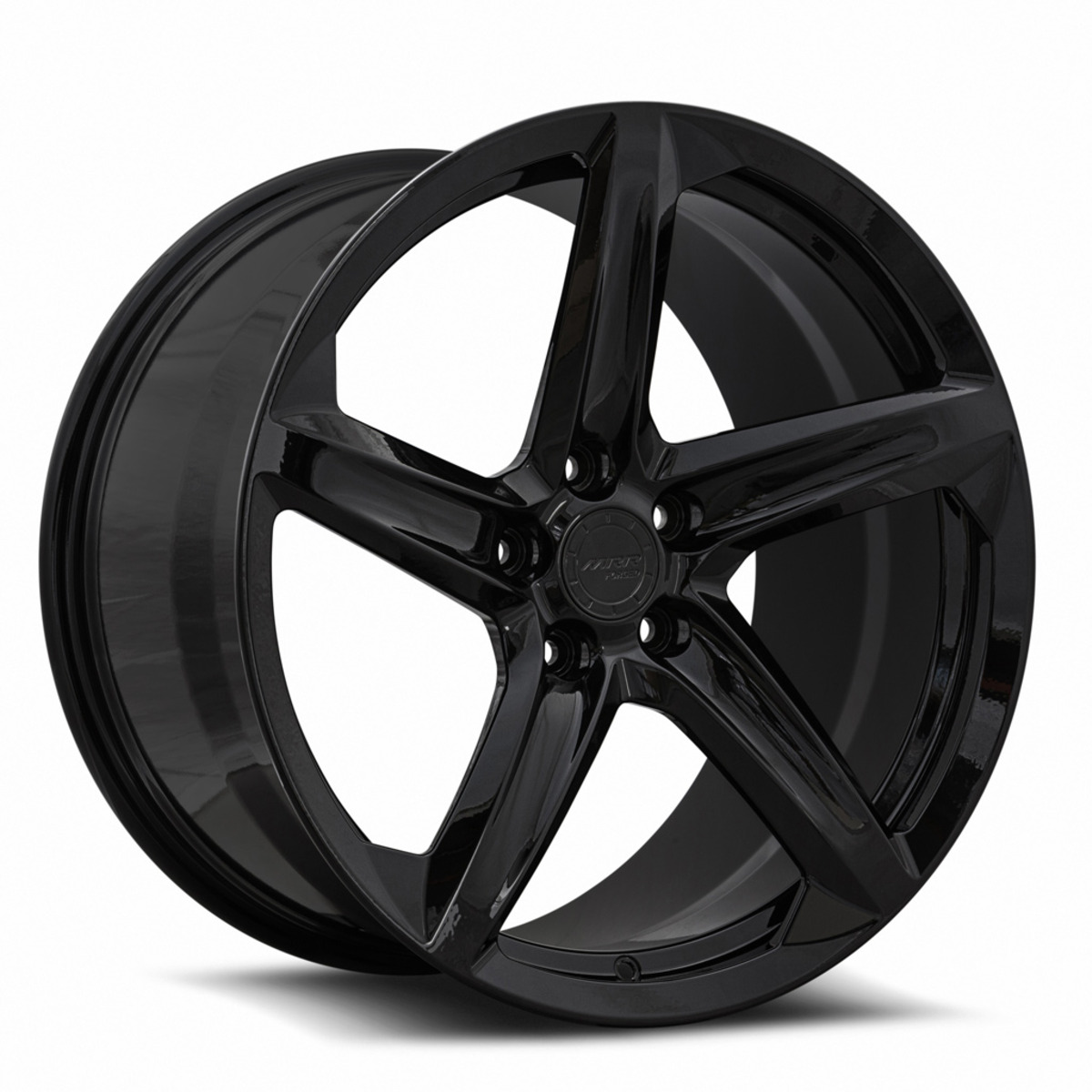 MRR F23 Forged Rear Left Side Wheel, Gloss Black, 21x12