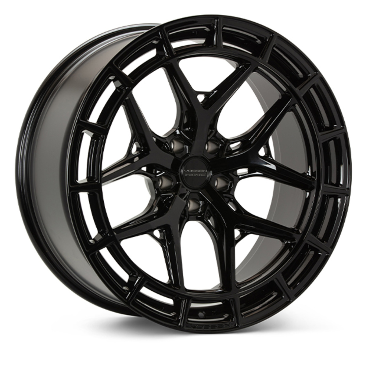 Vossen HFX-1 Hybrid Forged Front Wheel, Gloss Black, Deep Face