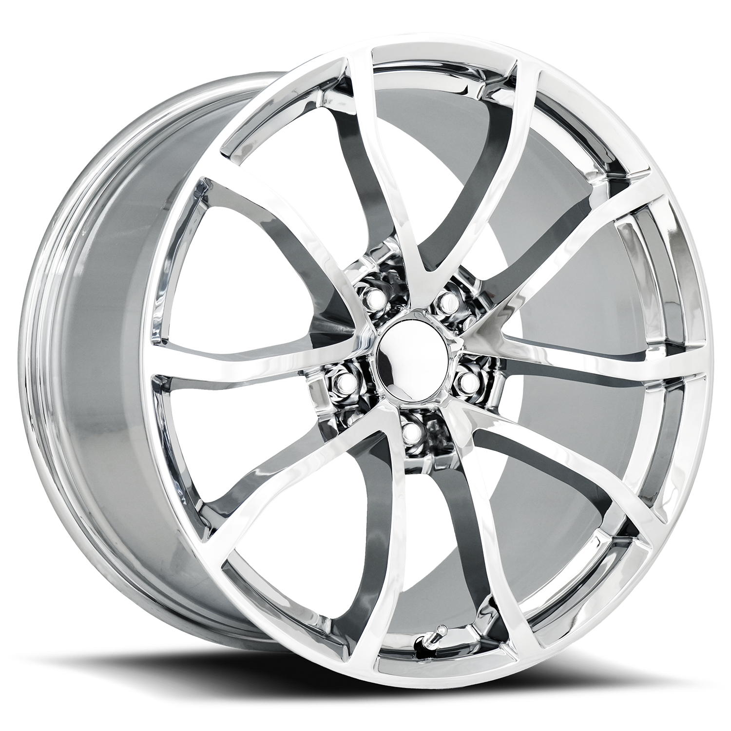 ファットコラージュ 2019年 サン＆ムーン GEM M10 FR 25F C6 Cup Replica Front Wheel, 19x10, Chrome