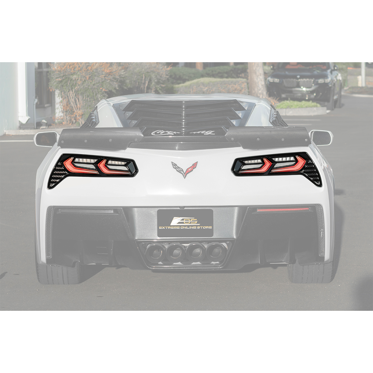C7 Rear Sequential C7 Corvette Factory Style Sequential LED Taillights, Clear Lens