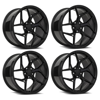 MRR F10 Wheels, Gloss Black, 19x8.5 & 20x11