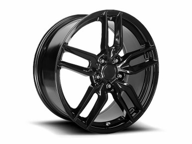 Performance Replicas PR160 Gloss Black Wheel with Aluminum (19 x 8.5 inches /5 x 120 mm, 56 mm Offset)