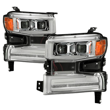 Spyder Signature Series Projector Headlights w/ Sequential LED