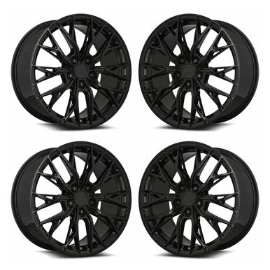 MRR GF5 Wheel Set, Gloss Black, 19x8.5 & 20x11